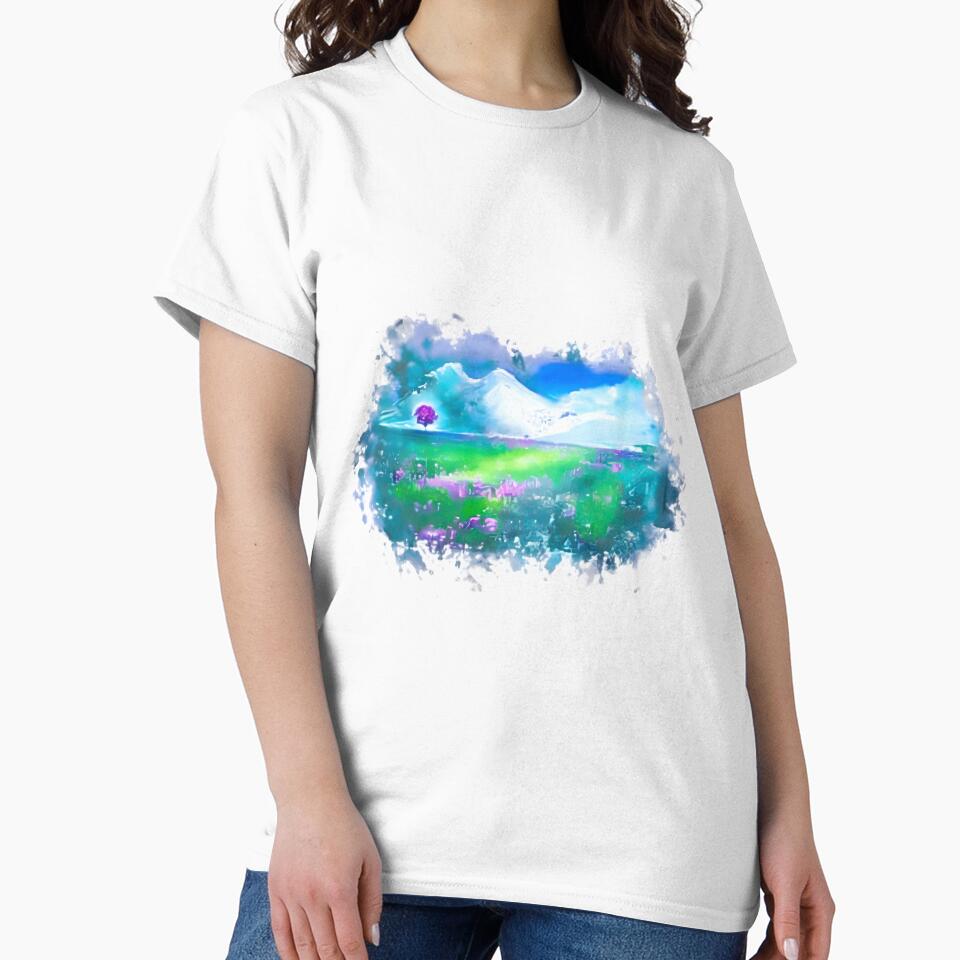 Mountain Range Valley by SullivanxjOStud T-Shirts, Hoodie, Sweatshirt | BlankRebels.com (Image 2)