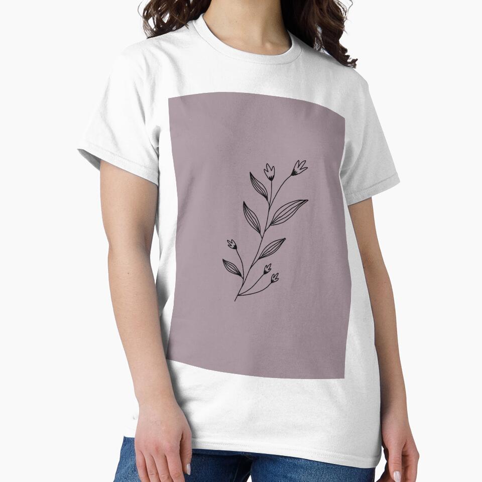 "botanical minimal element illustration" by tudoo T-Shirts, Hoodie, Sweatshirt | BlankRebels.com (Image 2)