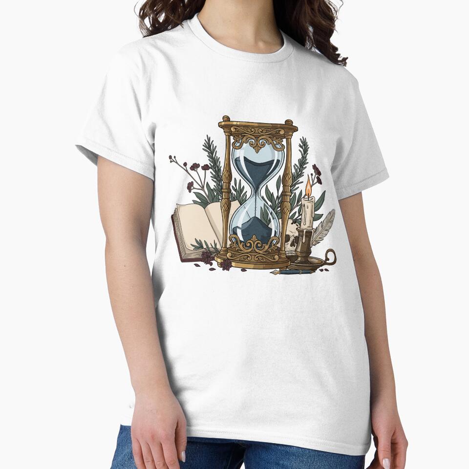 Vintage hourglass dark academia aesthetic by FatBirdie T-Shirts, Hoodie, Sweatshirt | BlankRebels.com (Image 2)