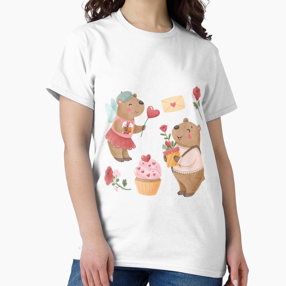 A0730 Capybara Lover Cute Capybara Art Funny Capybara T-Shirts, Hoodie, Sweatshirt