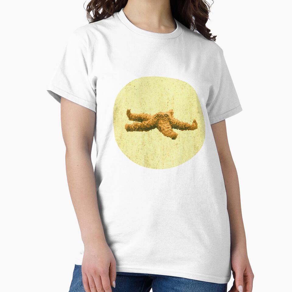 Starfish pixel art piece by Coffeemerc117 T-Shirts, Hoodie, Sweatshirt | BlankRebels.com (Image 2)