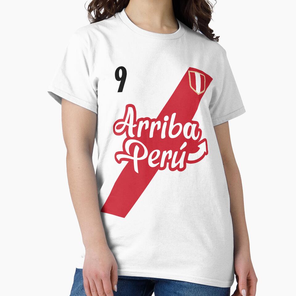 Retro Arriba Peru Soccer Jersey 9 Peruvian Futbol Gift Tee Jersey Peruvian Fanatic Gift  Retro Peruvian Gift Vintage Peru Shirt Peru Llama Cusco Gift Idea by HallelujahTees