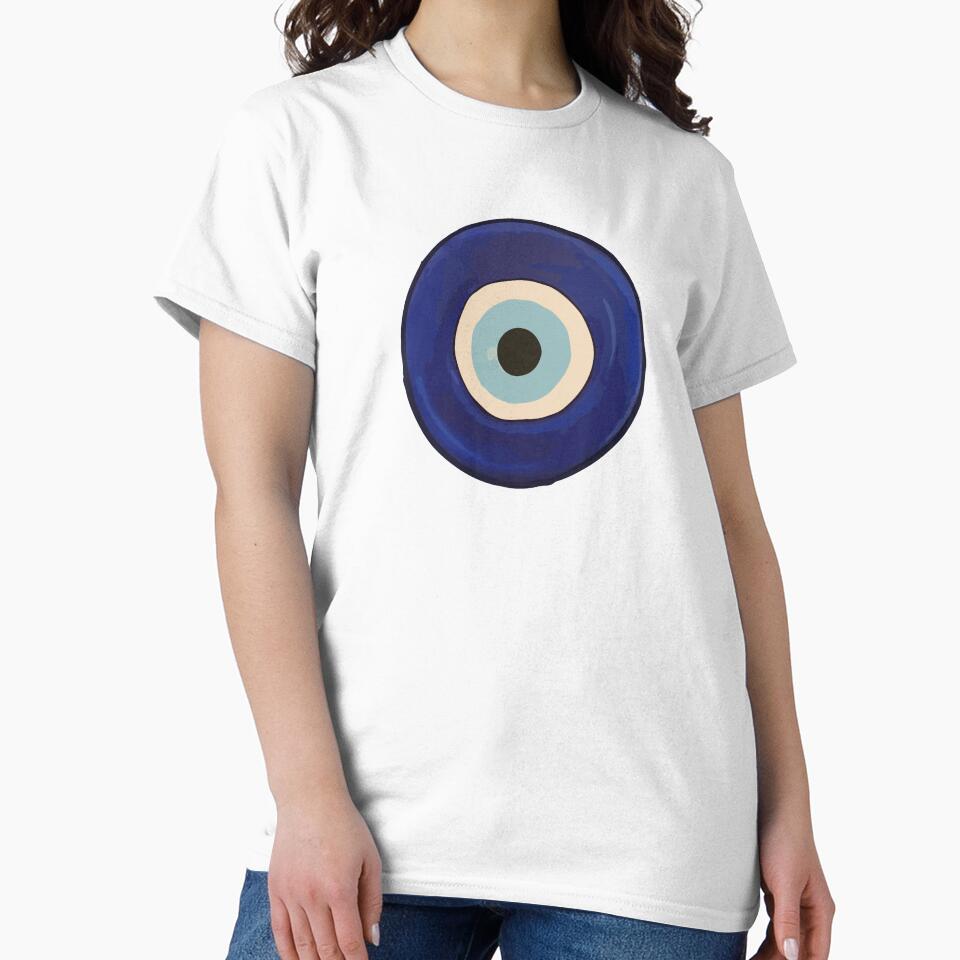 Watercolor Evil Eye by STUDIO MORE Los Angeles T-Shirts, Hoodie, Sweatshirt | BlankRebels.com (Image 2)