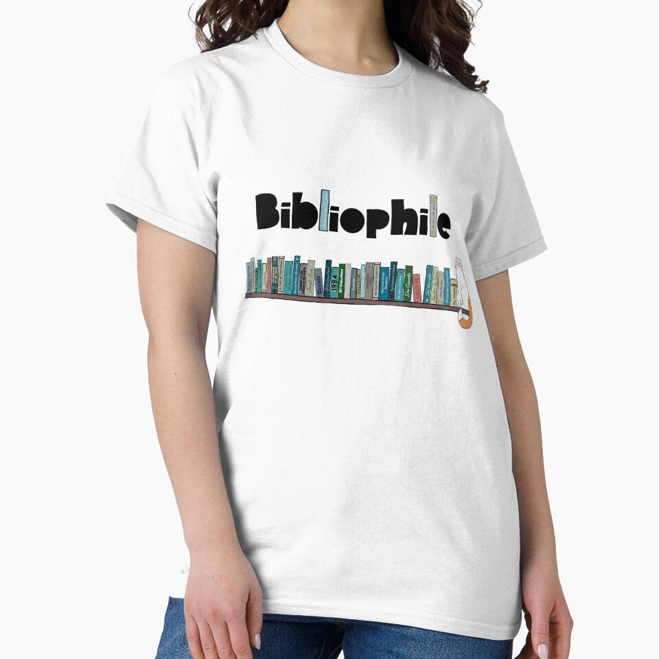 Bibliophile & Classic Books by FunandWhimsy T-Shirts, Hoodie, Sweatshirt | BlankRebels.com (Image 2)