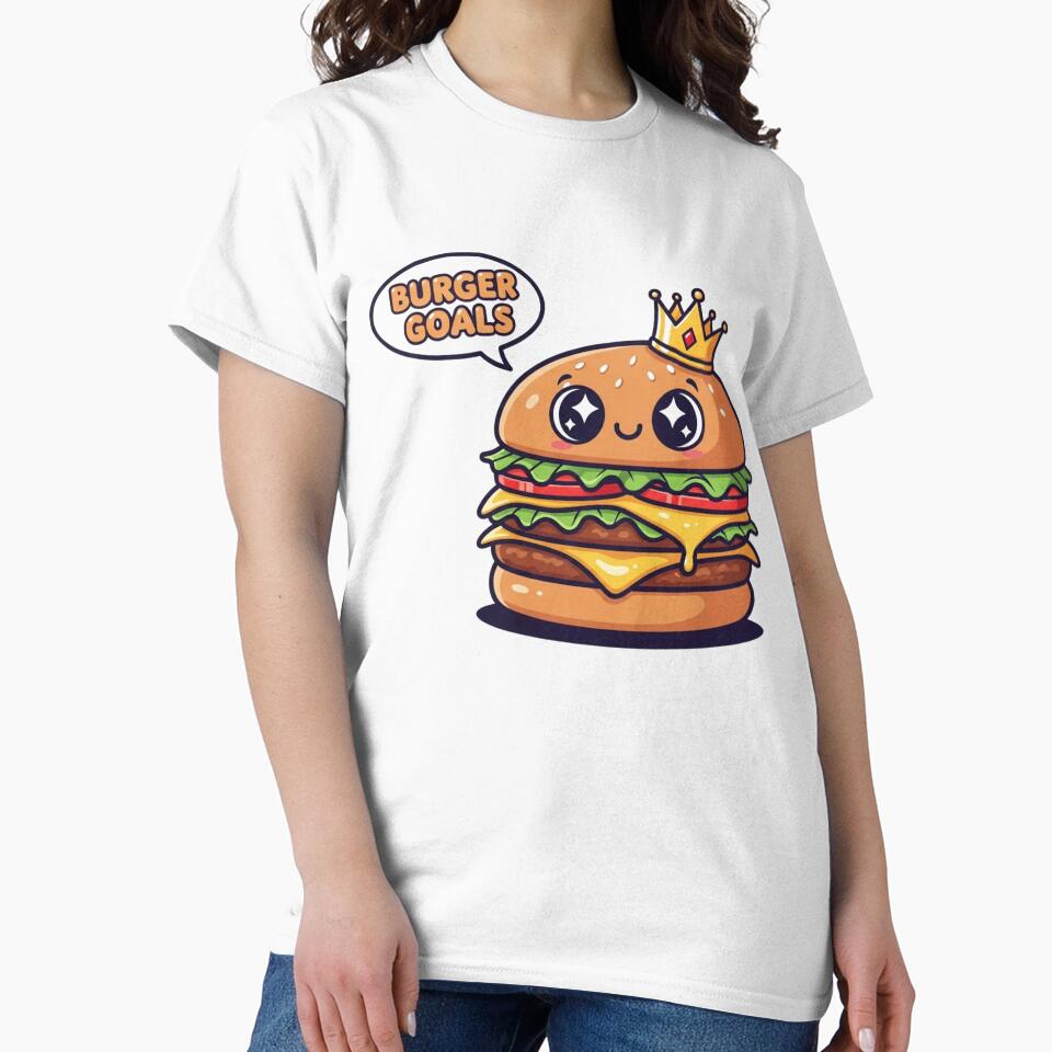 Cute $ Happy Burger King by NiluDigiStudio T-Shirts, Hoodie, Sweatshirt | BlankRebels.com (Image 2)