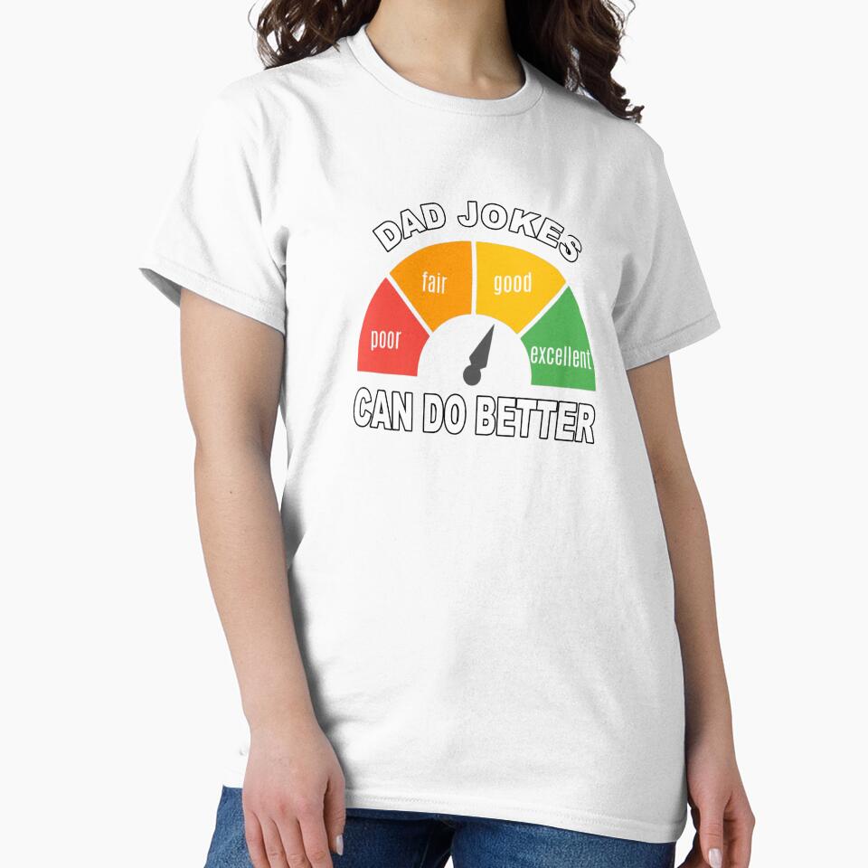 Dad jokes can do better - funny dad jokes meter by latelierdechris