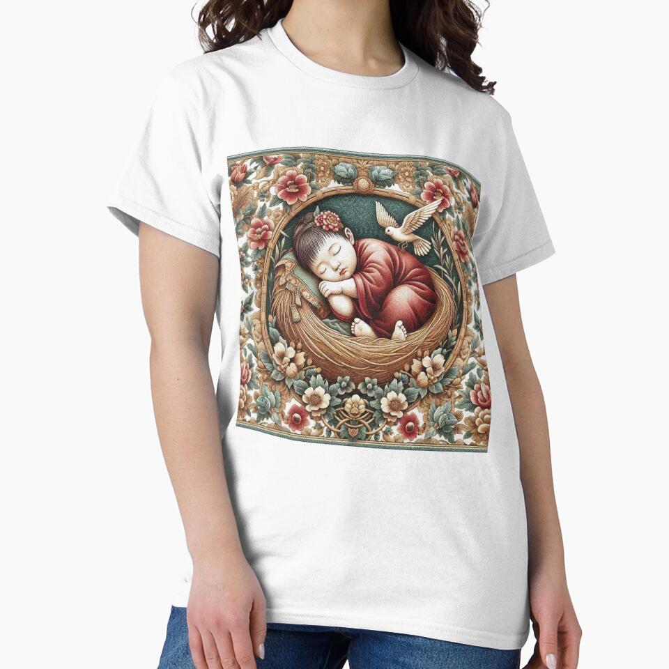 Sleeping Child in Mother's Nest mothers day gift by Illuministique T-Shirts, Hoodie, Sweatshirt | BlankRebels.com (Image 2)
