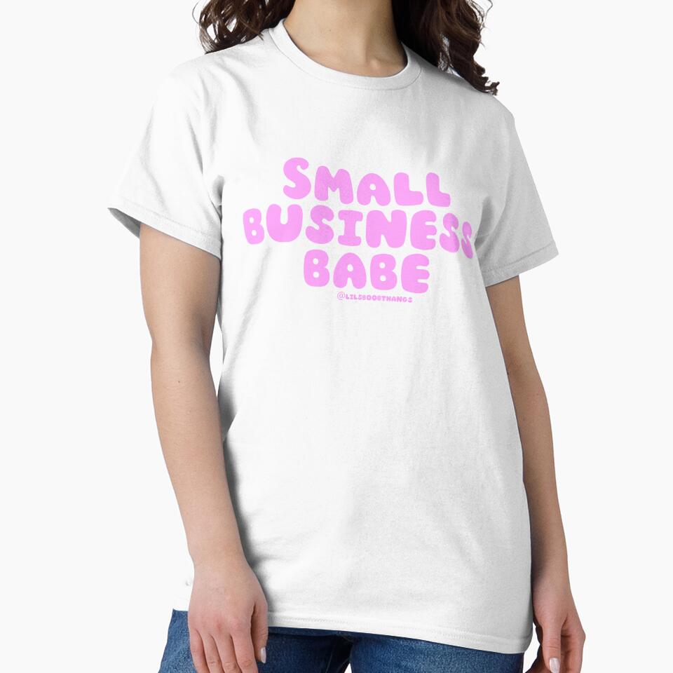 Small business babe. v1 | @lilsboobthangs by lilsboobthangs T-Shirts, Hoodie, Sweatshirt | BlankRebels.com (Image 2)