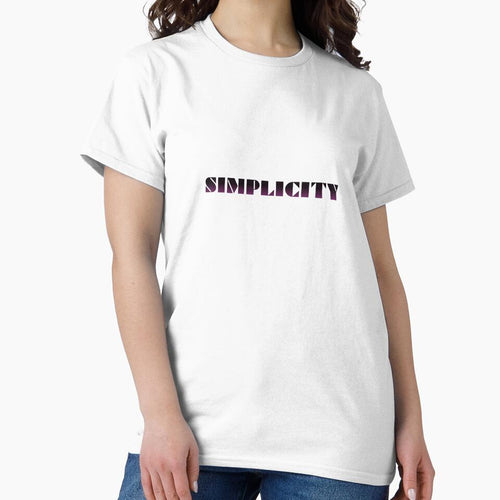 'SIMPLICITY' halftone effect typography by trepiu T-Shirts, Hoodie, Sweatshirt | BlankRebels.com (Image 2)