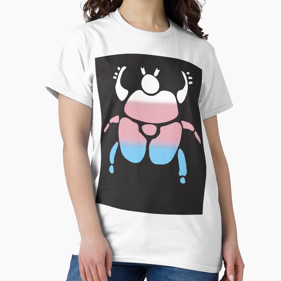 Trans Beetle pride flag pin by ihavephotoshop T-Shirts, Hoodie, Sweatshirt | BlankRebels.com (Image 2)