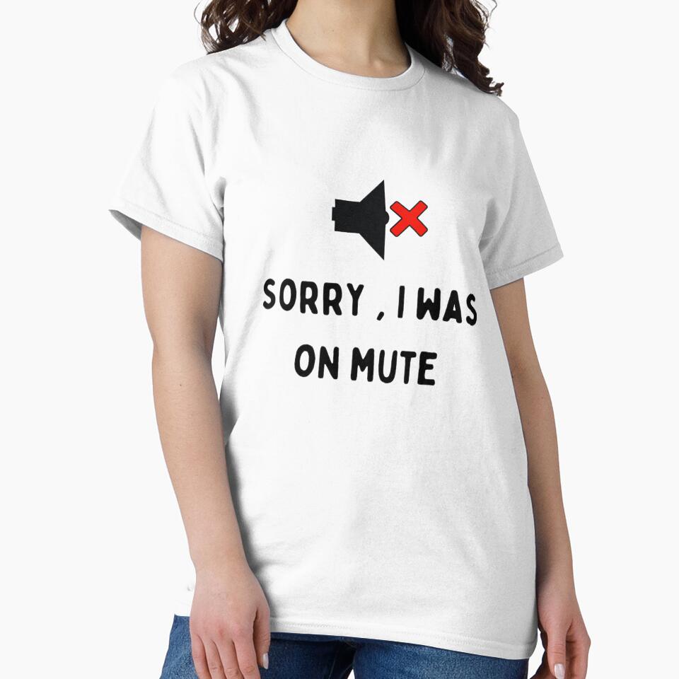 Sorry I was on mute Sticker by Abdeeshop