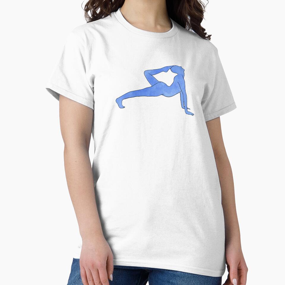 Watercolor Yoga Pose by murialbezanson T-Shirts, Hoodie, Sweatshirt | BlankRebels.com (Image 2)