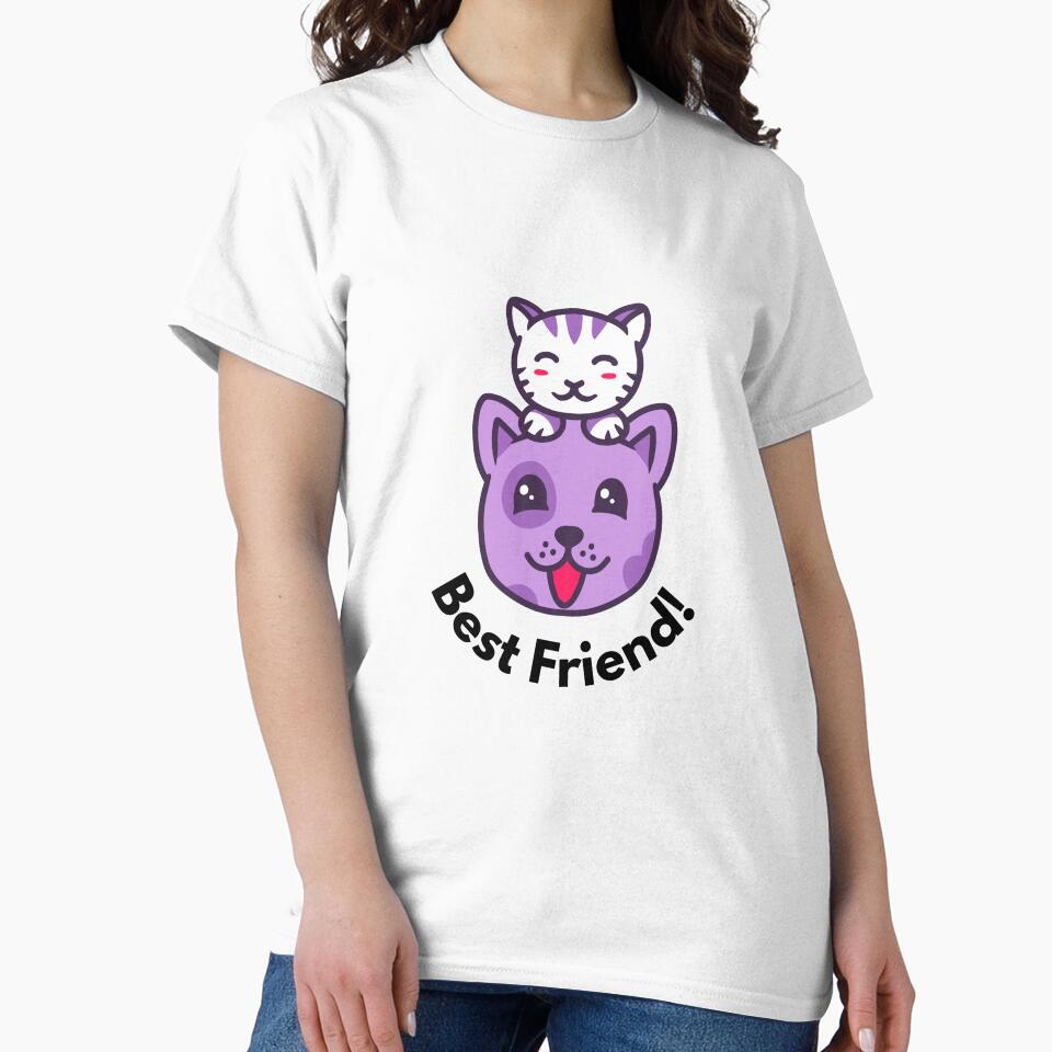 Best Friend! by MonoWearShop T-Shirts, Hoodie, Sweatshirt | BlankRebels.com (Image 2)