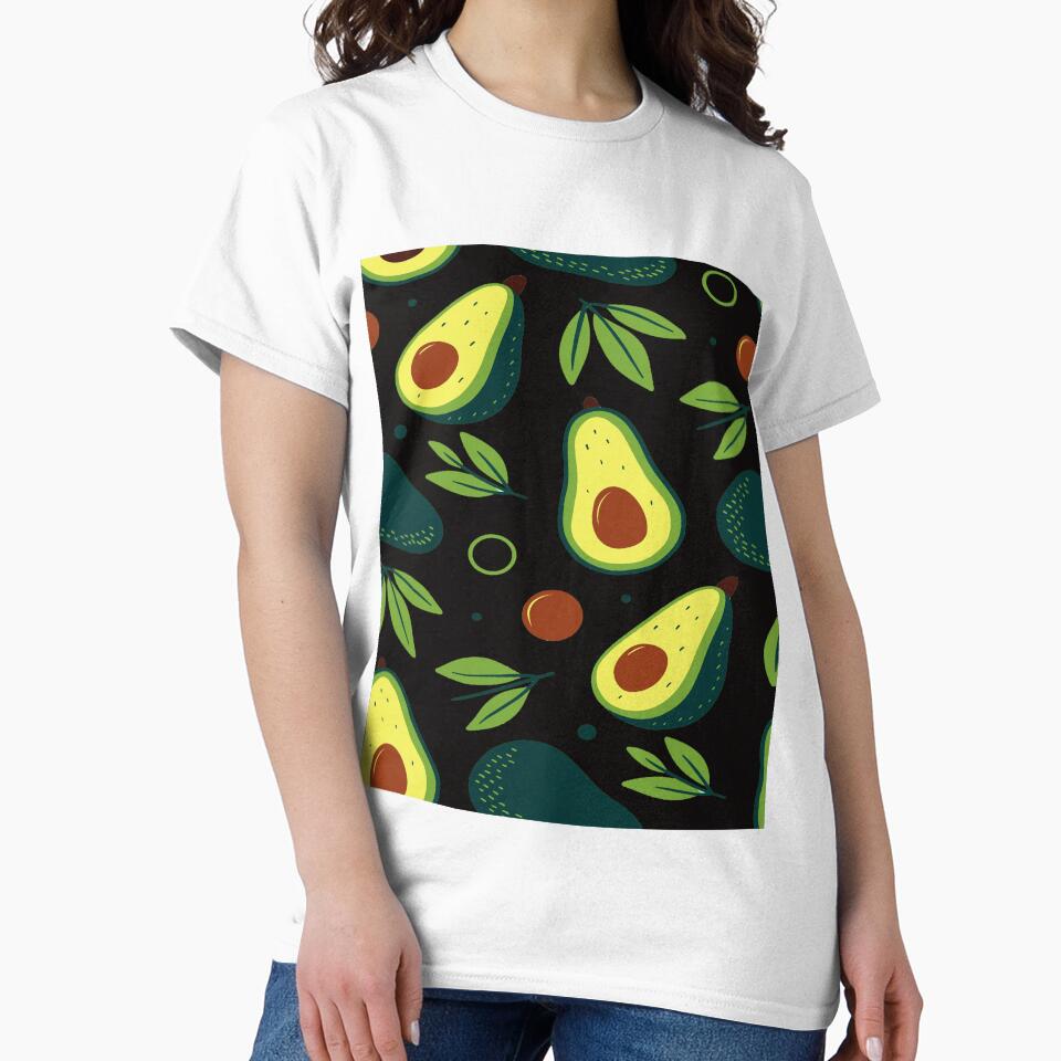 avocado pattern by virillanissa T-Shirts, Hoodie, Sweatshirt | BlankRebels.com (Image 2)
