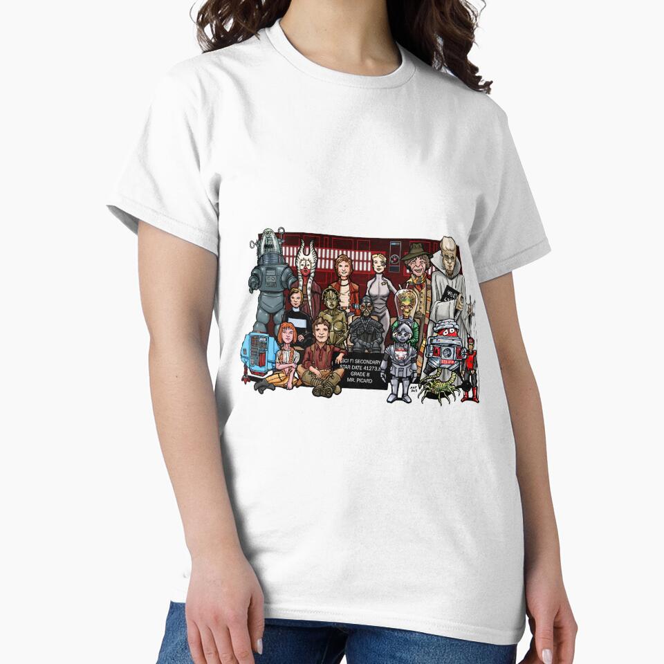 Sci Fi Secondary School photo by artildawn T-Shirts, Hoodie, Sweatshirt | BlankRebels.com (Image 2)