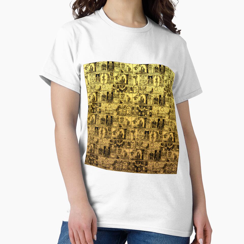 Gold and Black Tarot - A Major Arcana Print by Annalee Beer T-Shirts, Hoodie, Sweatshirt | BlankRebels.com (Image 2)