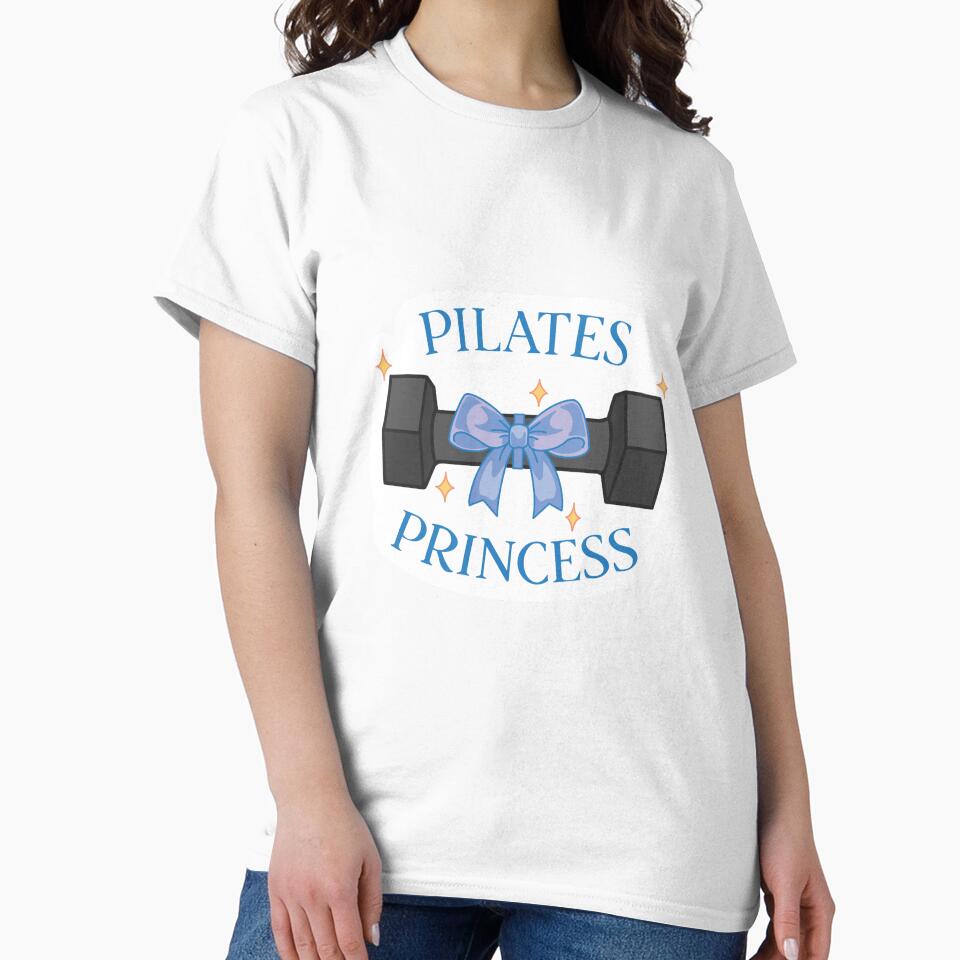 Pilates Princess Blue and Grey✨ by StarsByIzzy T-Shirts, Hoodie, Sweatshirt | BlankRebels.com (Image 2)