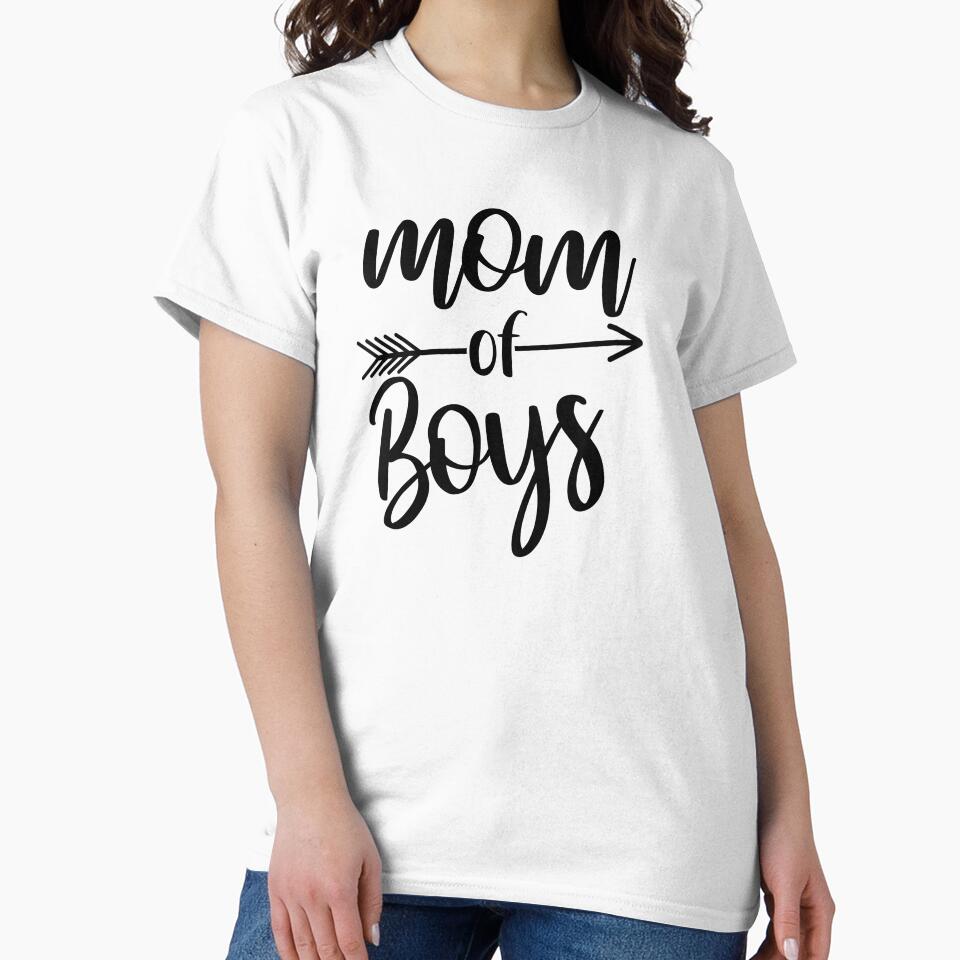 mom of boys by sanartstudio T-Shirts, Hoodie, Sweatshirt | BlankRebels.com (Image 2)