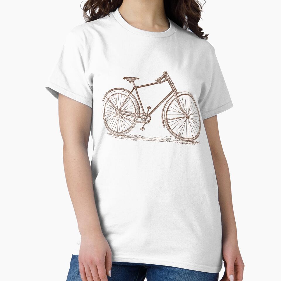 Vintage bike dark academia by neopop T-Shirts, Hoodie, Sweatshirt | BlankRebels.com (Image 2)