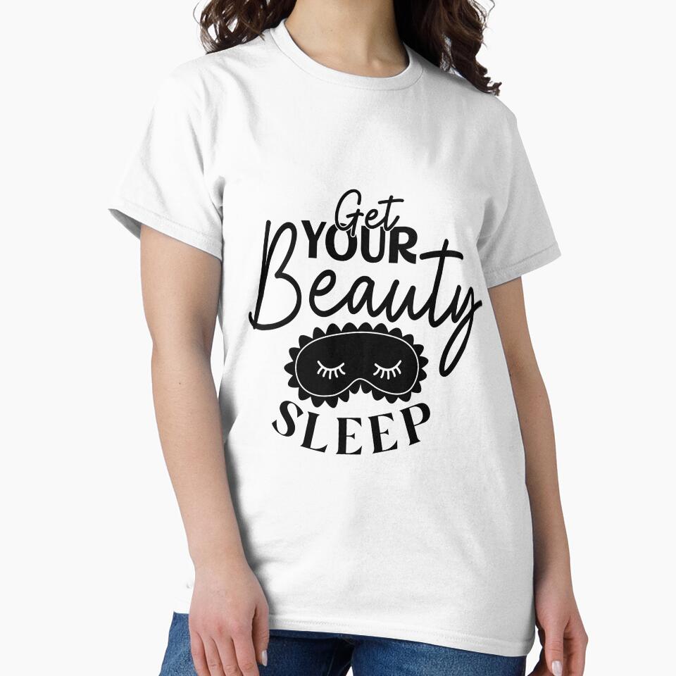 Get Your Beauty Sleep | Sleep Wellness Quote Design by NiceQuotesBro
