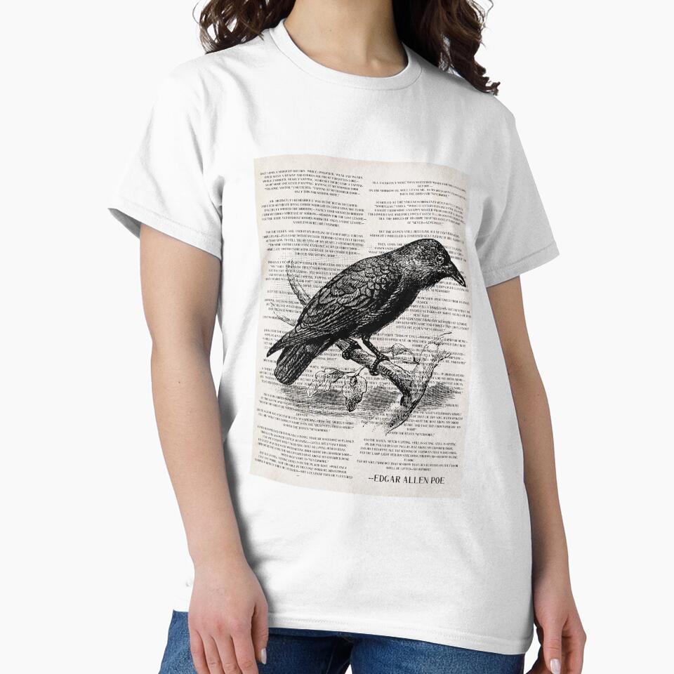 The Raven Poetry by ArtsyShachar T-Shirts, Hoodie, Sweatshirt | BlankRebels.com (Image 2)