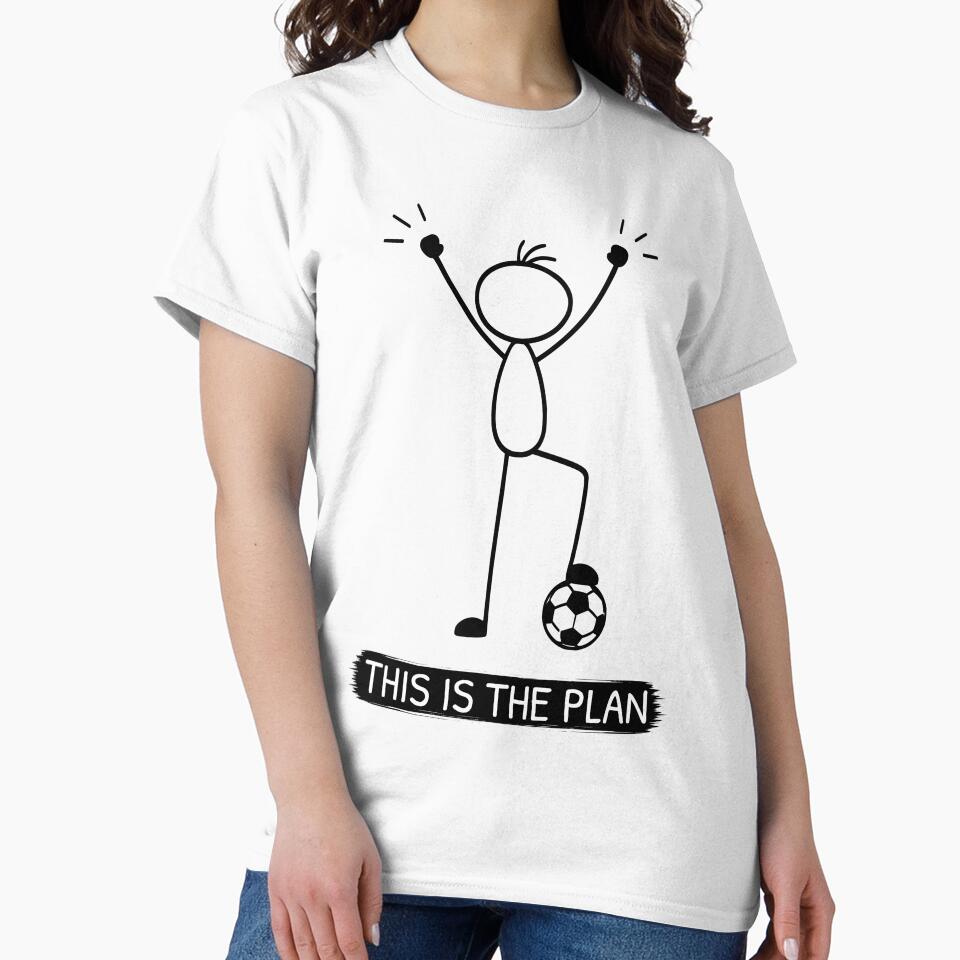 This Is The Plan Football Humour by Pebl-Co
