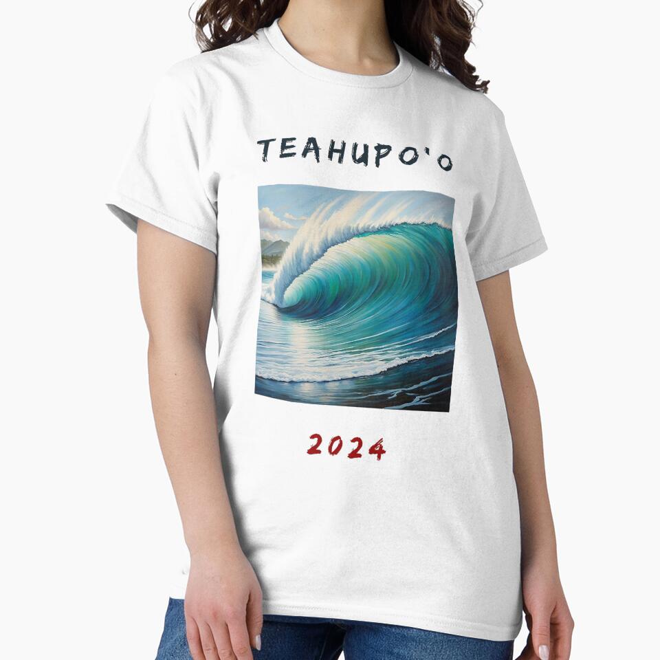 Teahupo'o 2024 Surfing Olympics by JackFreestone T-Shirts, Hoodie, Sweatshirt | BlankRebels.com (Image 2)