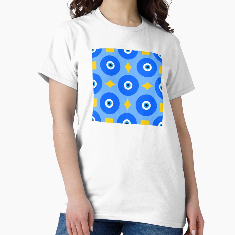 Evil Eye Pattern Deux by Kitramina’s Shop T-Shirts, Hoodie, Sweatshirt | BlankRebels.com (Image 2)