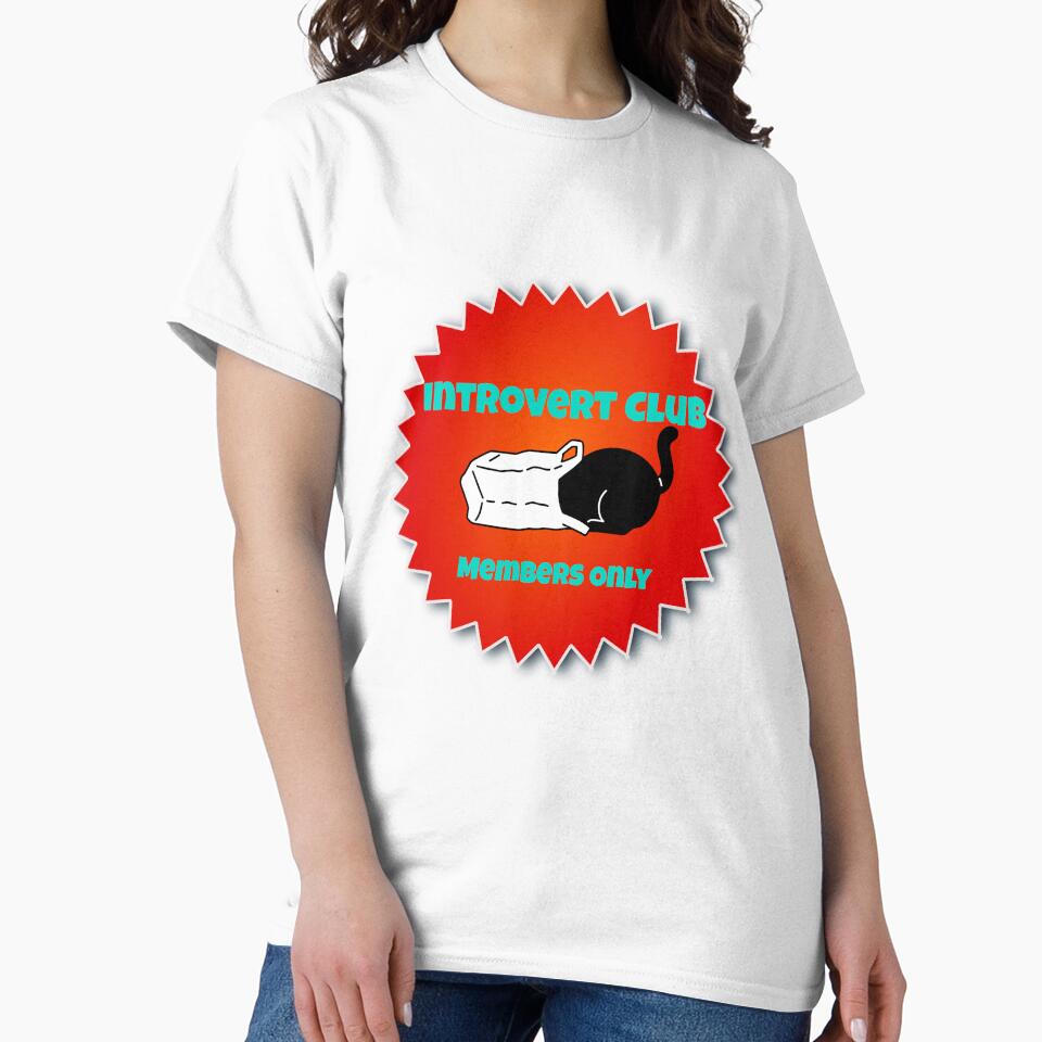 Introvert Club – Members Only by lazycreationaaa T-Shirts, Hoodie, Sweatshirt | BlankRebels.com (Image 2)