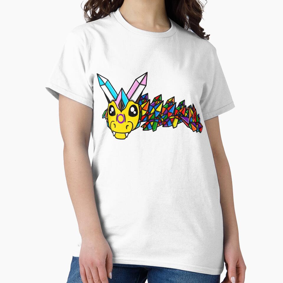 Progress Pride Crystal Fidget Dragon by SentABear T-Shirts, Hoodie, Sweatshirt | BlankRebels.com (Image 2)