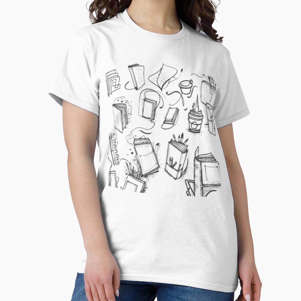 Aesthetic Sketchy Doodle – Messy Hand-Drawn Art by D-E-S-I-G-N-E-R T-Shirts, Hoodie, Sweatshirt | BlankRebels.com (Image 2)
