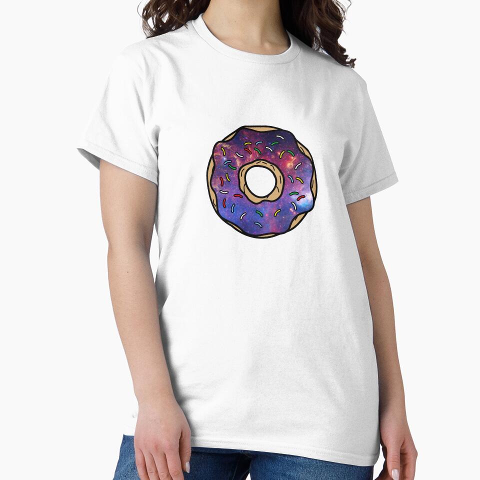 Galaxy Doughnut - Space & Sprinkles by mrktplc T-Shirts, Hoodie, Sweatshirt | BlankRebels.com (Image 2)
