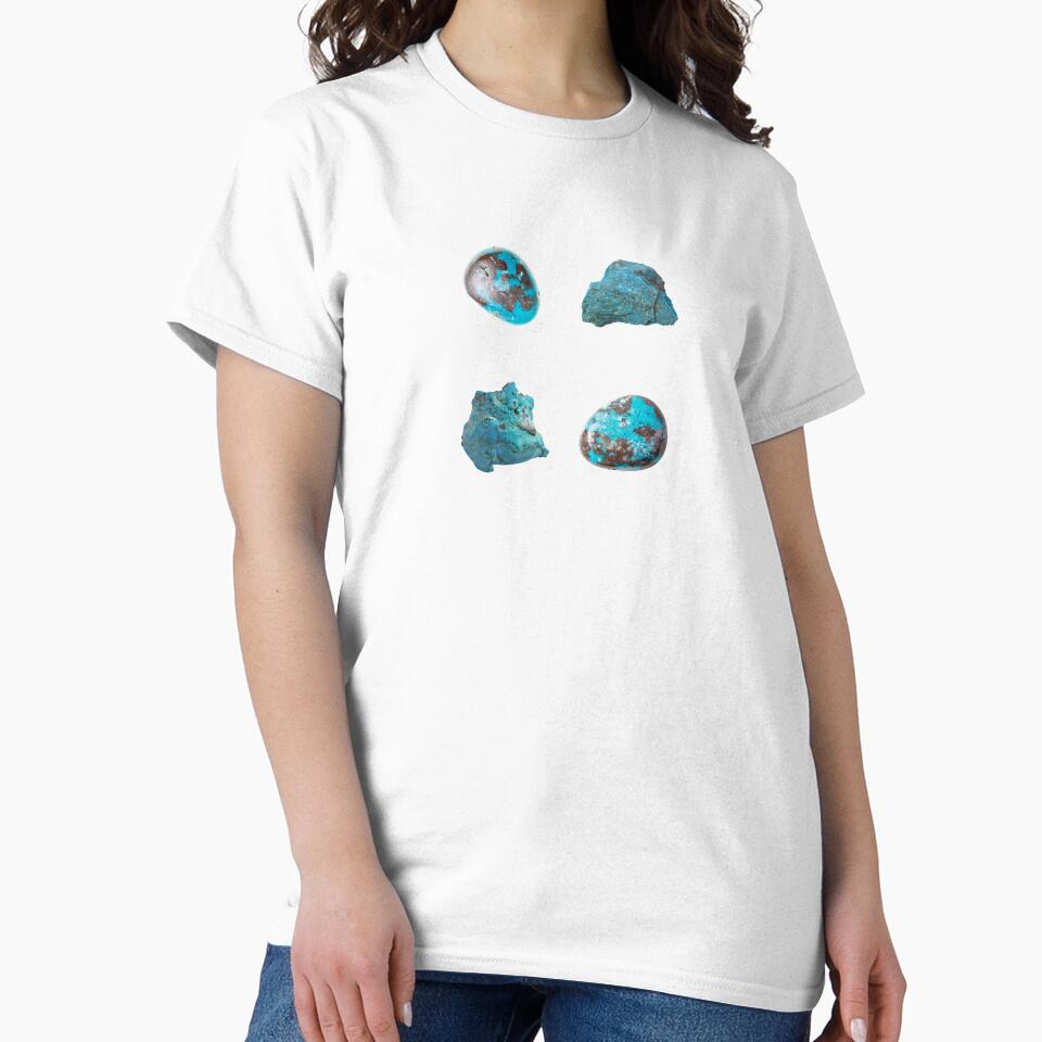 Chrysocolla Stone by mooneko T-Shirts, Hoodie, Sweatshirt | BlankRebels.com (Image 2)