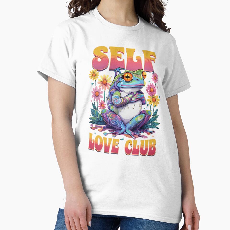 Psychedelic Self Love Club by LoveAndSage T-Shirts, Hoodie, Sweatshirt | BlankRebels.com (Image 2)