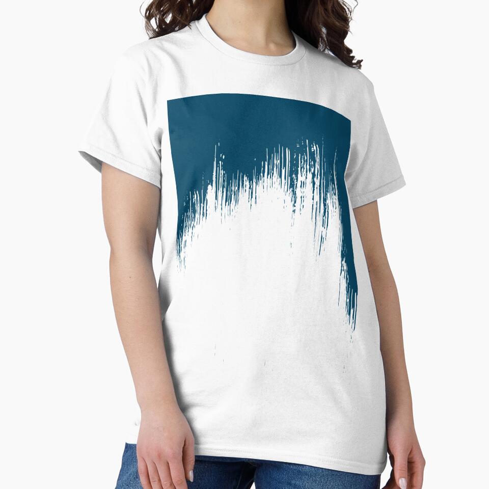 blue grunge splash downwards by LynksArts T-Shirts, Hoodie, Sweatshirt | BlankRebels.com (Image 2)