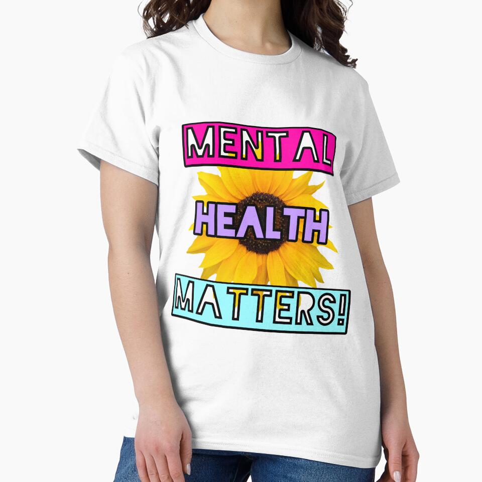 Mental health matters by AeonAurii T-Shirts, Hoodie, Sweatshirt | BlankRebels.com (Image 2)