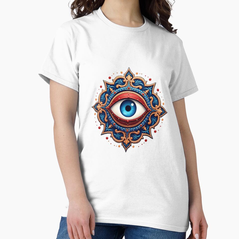 spiritual art, evil eye energy protection by nicnacc T-Shirts, Hoodie, Sweatshirt | BlankRebels.com (Image 2)