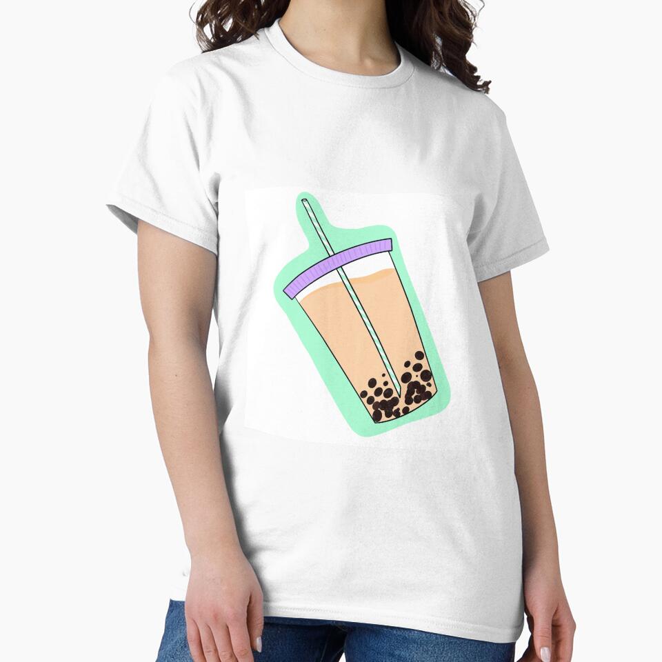 Orange Boba Tea by th3darkrogu3 T-Shirts, Hoodie, Sweatshirt | BlankRebels.com (Image 2)