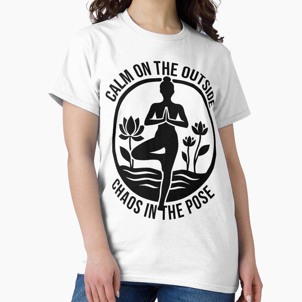 Calm on the outside, chaos in the pose by xndrlab T-Shirts, Hoodie, Sweatshirt | BlankRebels.com (Image 2)