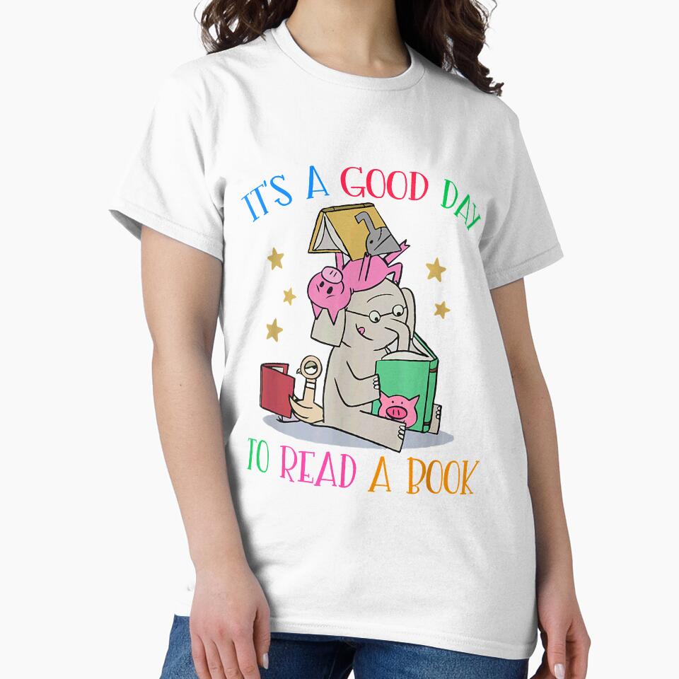 It's A Good Day To Read Bookworm Librarian Book Lover Gift by KenChana T-Shirts, Hoodie, Sweatshirt (Image 2)
