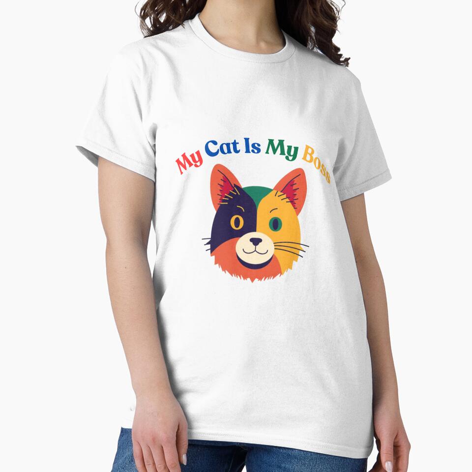kitty boss kitty colorfull by RHINOHANDICRAFT T-Shirts, Hoodie, Sweatshirt | BlankRebels.com (Image 2)