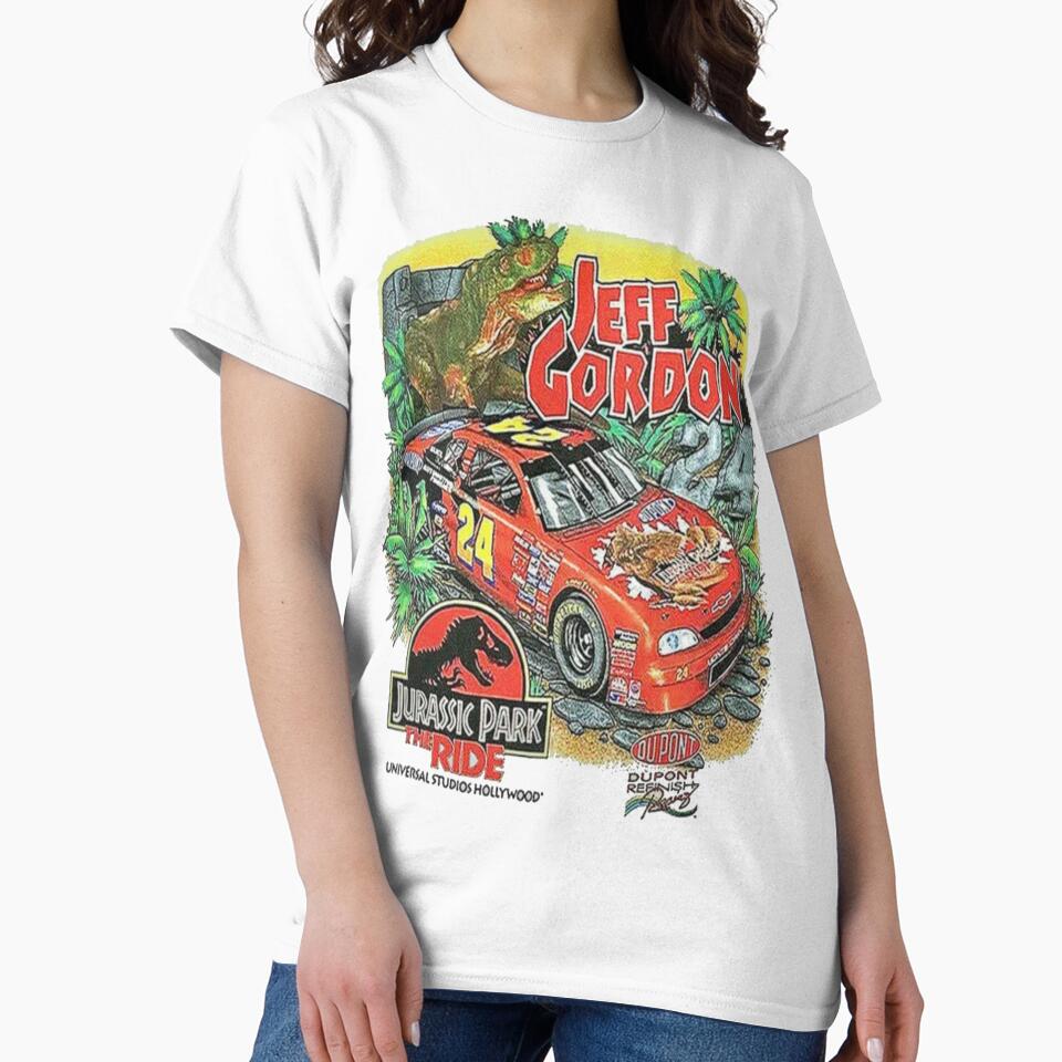 Vintage Racing T-Rex Jeff Gordon Car by miketex91 T-Shirts, Hoodie, Sweatshirt | BlankRebels.com (Image 2)