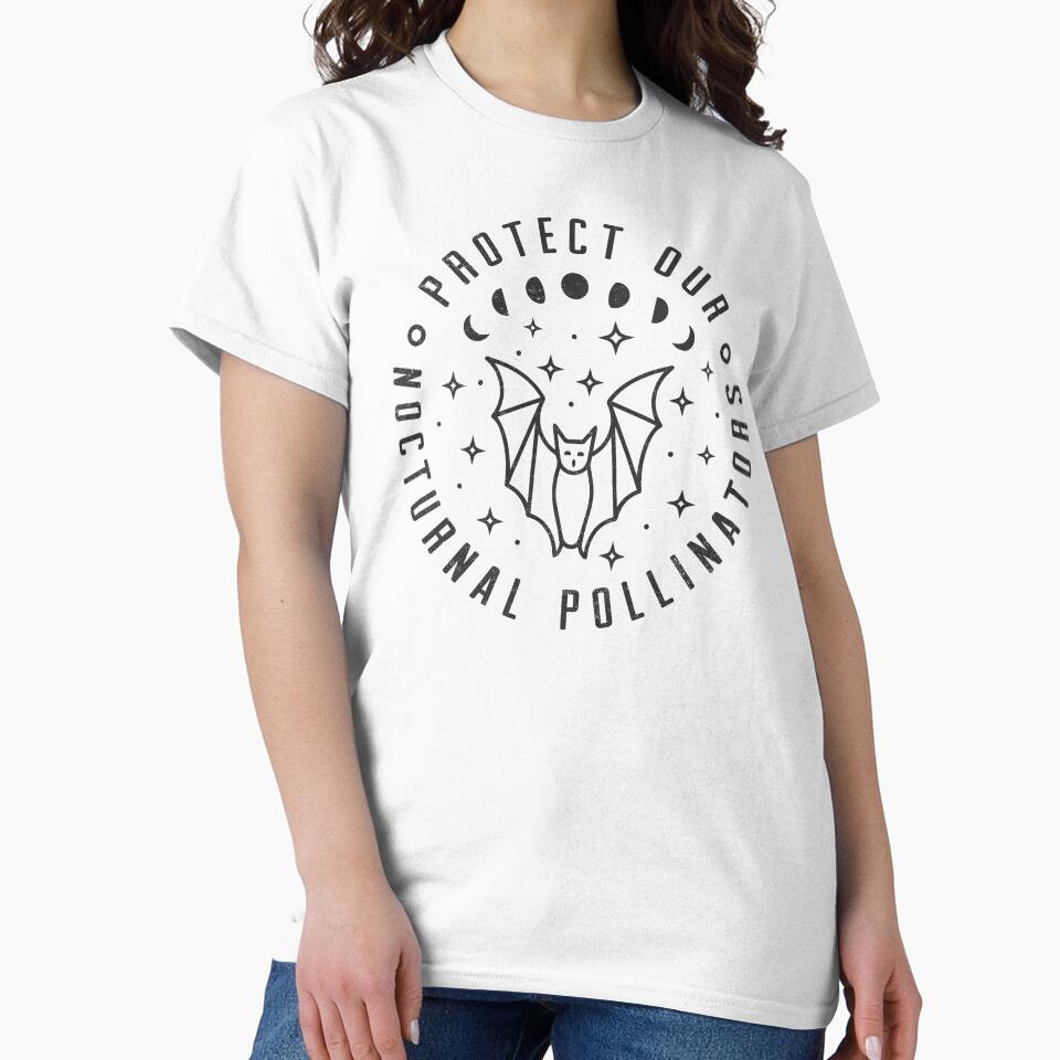 Protect Our Nocturnal Pollinators Mystic Moon Celestial Moon Phases Gifts by TonySpencer T-Shirts, Hoodie,... (Image 2)