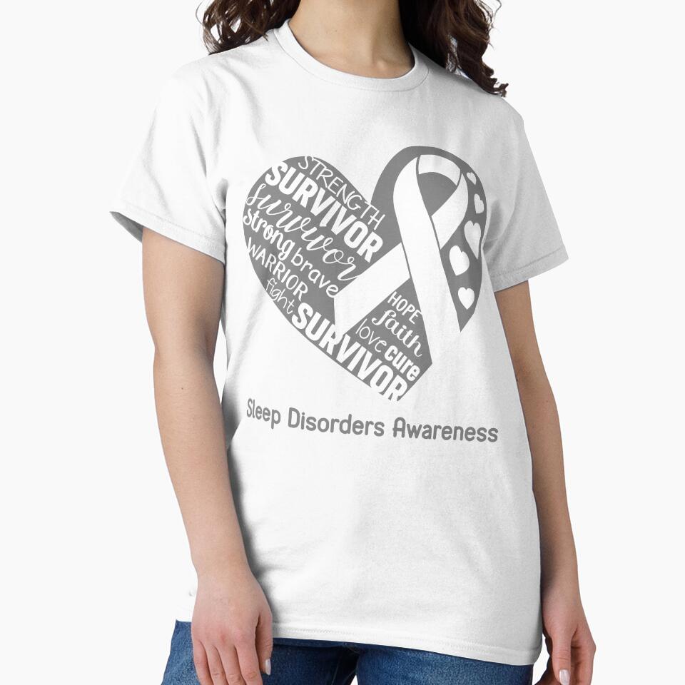 Sleep Disorders Heart Support Sleep Disorders Warrior Fighting by GennieShop