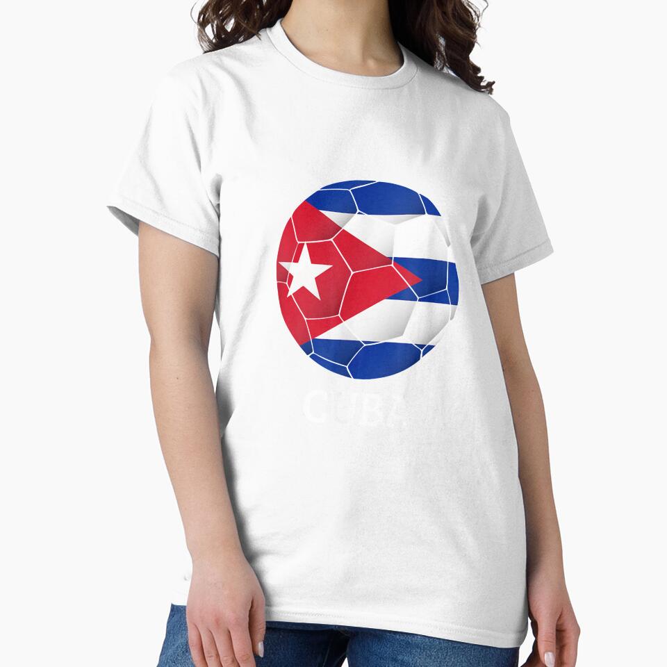 Cuban National Flag Pride Love Cuba Futbol Soccer Team Gift by DaireShitrig
