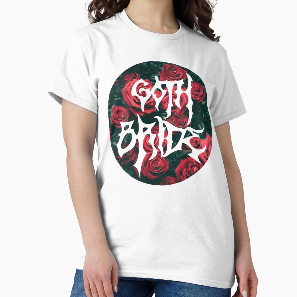 Goth Bride Alt Hen Party by FateAndStardust T-Shirts, Hoodie, Sweatshirt | BlankRebels.com (Image 2)