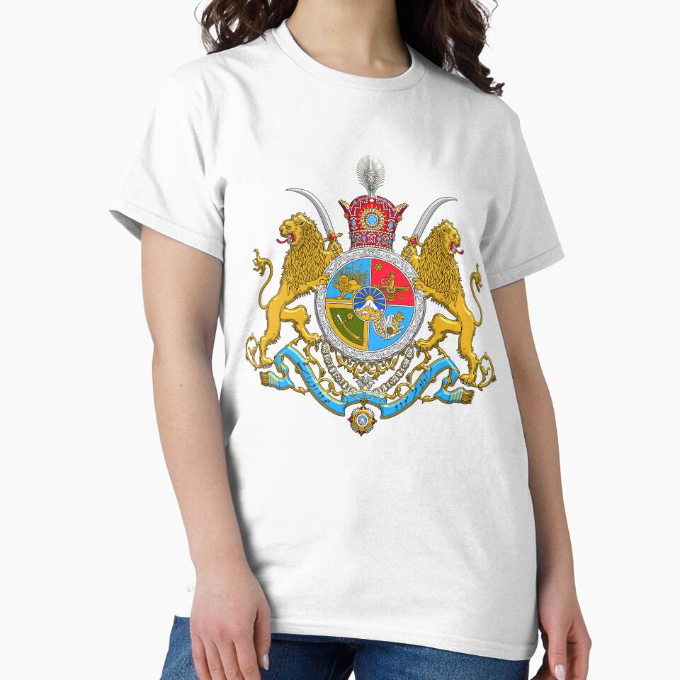 Iranian Imperial Coat Arms Iran Pahlavi Dynasty Imperial Coat Arms Iran Pahlavi Dynasty T-Shirts, Hoodie, Sweatshirt