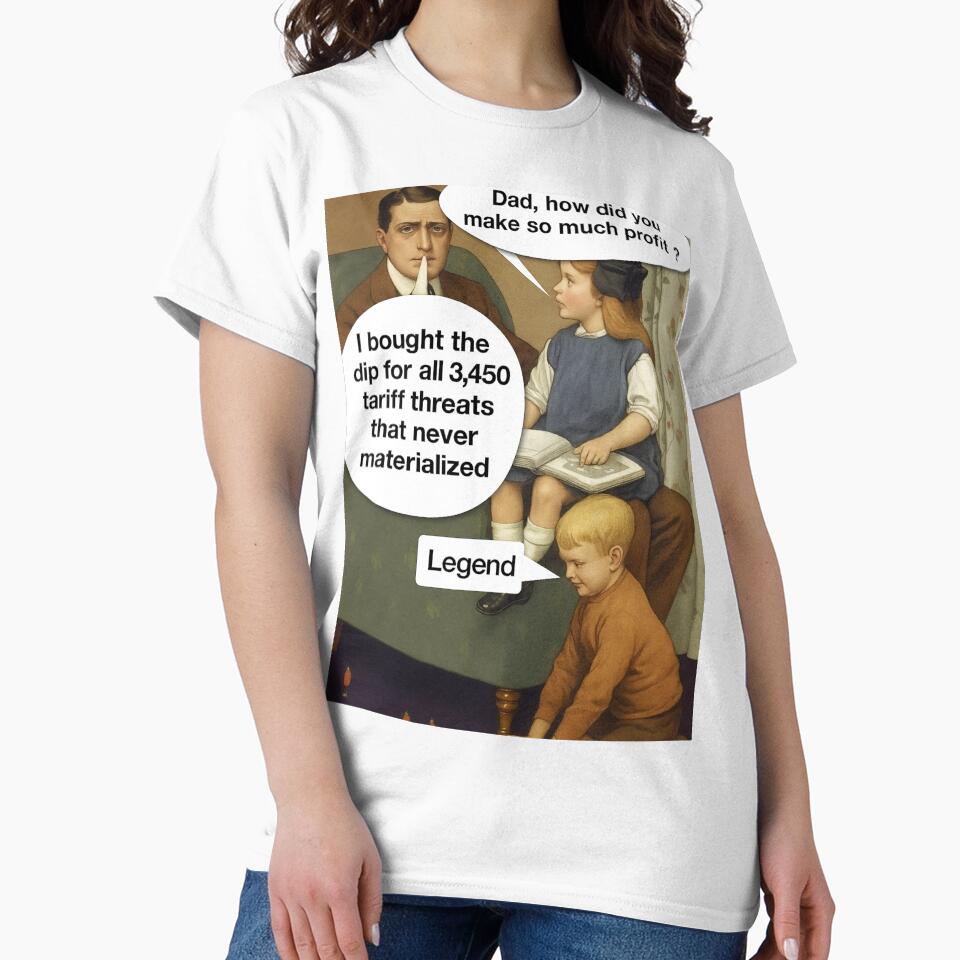 “Buy the Dip” – The Tariff Threat Legend by 82people T-Shirts, Hoodie, Sweatshirt | BlankRebels.com (Image 2)