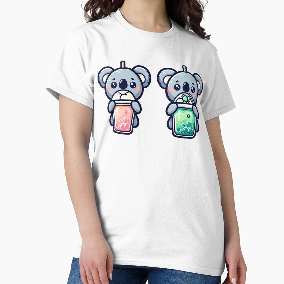Bubble Tea Cute Koala by tuckmerrytees T-Shirts, Hoodie, Sweatshirt | BlankRebels.com (Image 2)