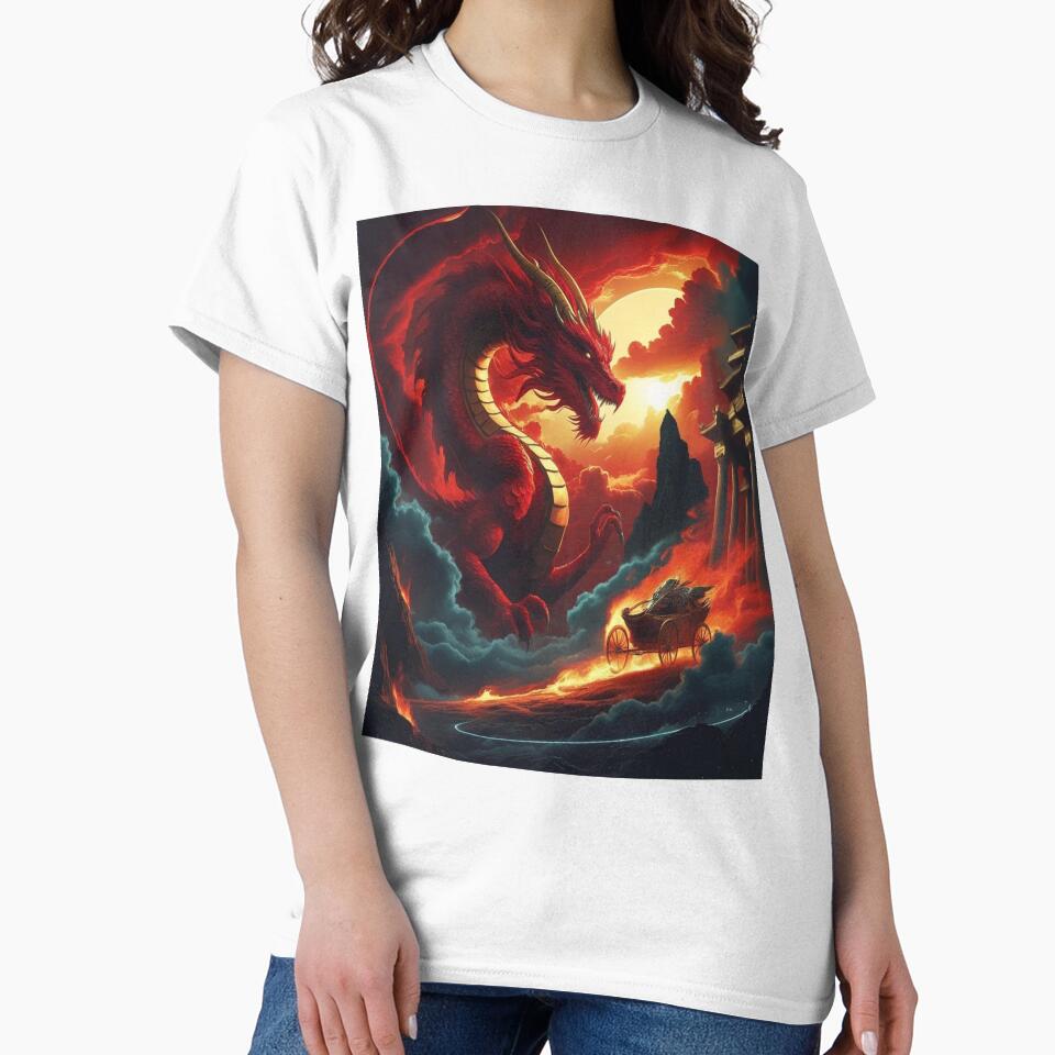 Threatening Dragon Watching. by Moggordon T-Shirts, Hoodie, Sweatshirt | BlankRebels.com (Image 2)